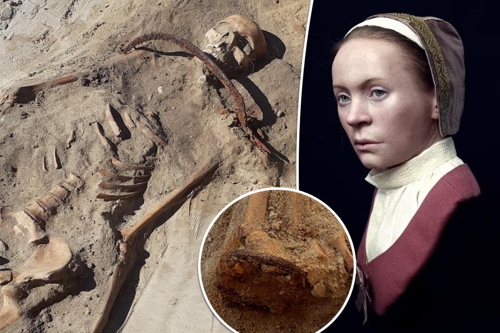 Archaeologists: 'Real-life vampire' was considered so dangerous that he was locked inside the tomb with a sickle around his neck